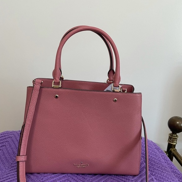 Kate Spade Leila Purse Triple Compartment Satchel - Picture 6 of 12